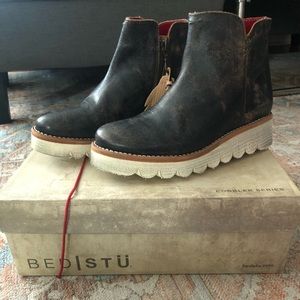 bed stu lydyi boots black lux sz 6
